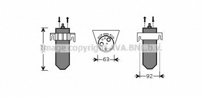AVA QUALITY COOLING rtd378 -  Осушитель, кондиционер